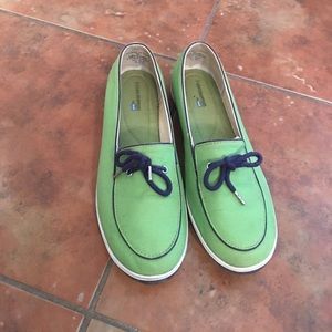 Lime Green grasshoppers keds